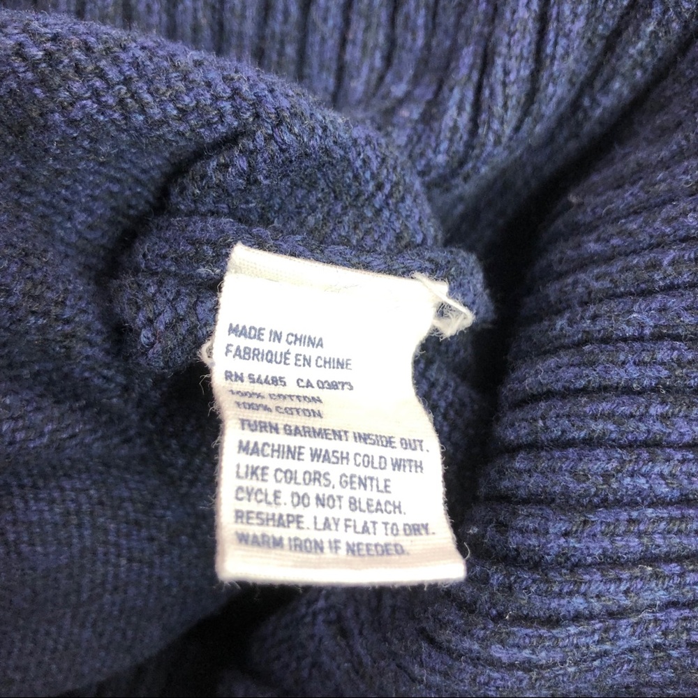 American Eagle Athletic Fit Button Zip Sweater - Picture 7 of 8